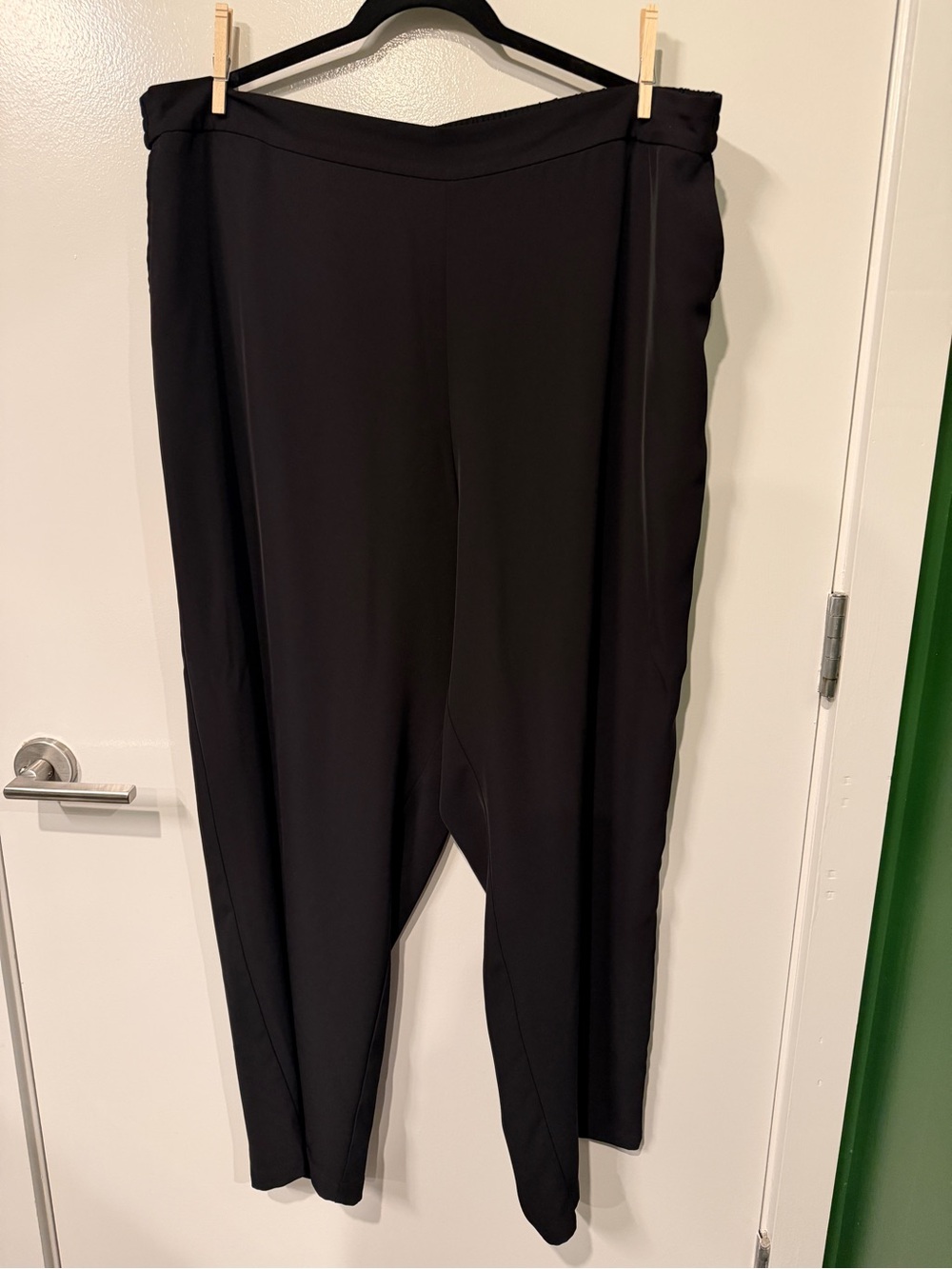 Brass Women's Black Wide Leg Trousers